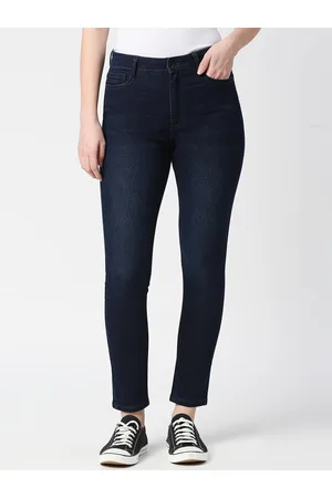 Pepe Jeans Women Skinny Fit High-Rise Clean Look Stretchable Jeans