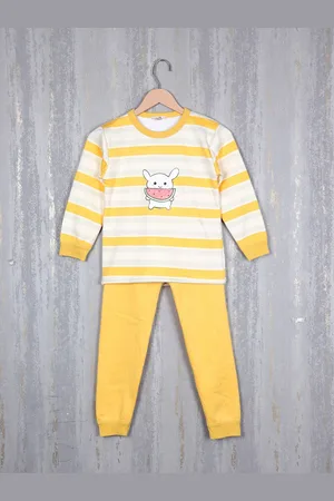 Steele Girls Striped Pure Cotton Tracksuits