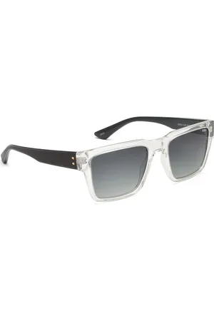 Idee Men Square Sunglasses with UV Protected Lens-IDS3023C7PSG