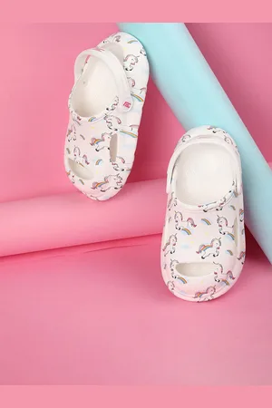 Lifestyle Girls Printed Clogs
