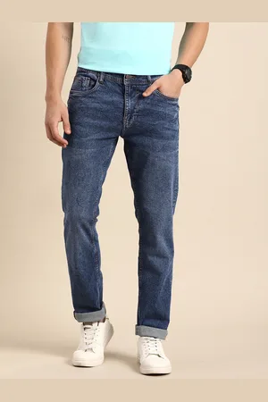 Being Human Men Slim Fit Mid Rise Heavy Fade Stretchable Jeans