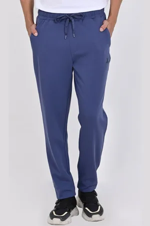 Muvazo Men Mid-Rise Kick-Back Joggers