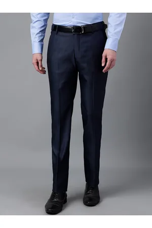 Richlook Men Slim Fit Mid Rise Formal Trousers