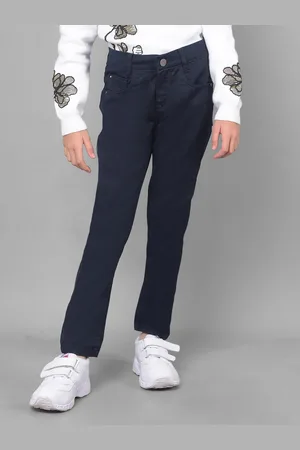 Crimsoune Club Girls Clean Look Cotton Jeans