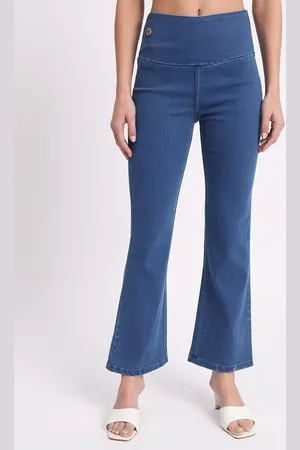 AngelFab Women Relaxed Fit Cotton Denim Jeggings