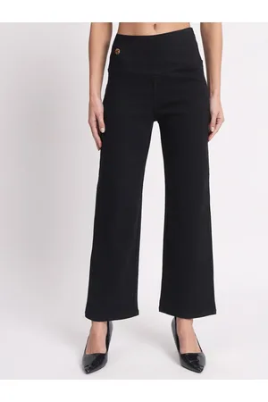 AngelFab Women Relaxed Fit Cotton Denim Jeggings