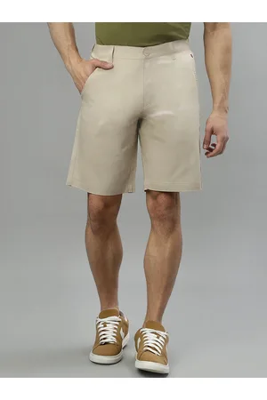 ICONIC Men Regular Fit Denim Shorts