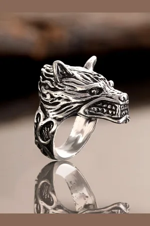 Roadster Rhodium-Plated Textured Finger Ring