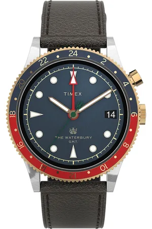 Timex Men Dial & Leather Straps Analogue Watch TW2U90500UJ