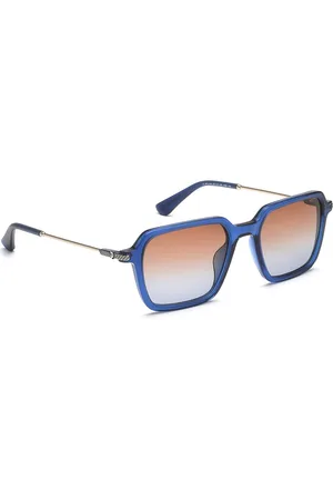 Police Unisex Square Sunglass with UV Protected Lens