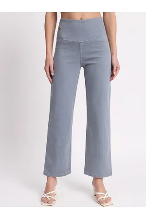 AngelFab Women Relaxed Fit Cotton Denim Jeggings