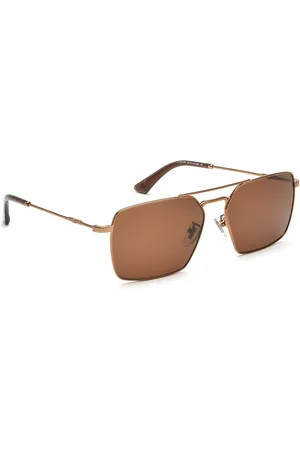 Police Men Square Sunglasses with UV Protected Lens SPLL07K598FFSG