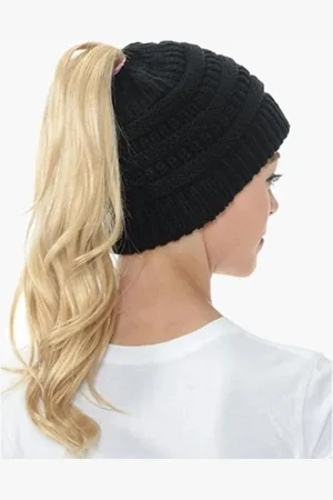 EL REGALO Women Girls Self Design Woollen Beanie Cap