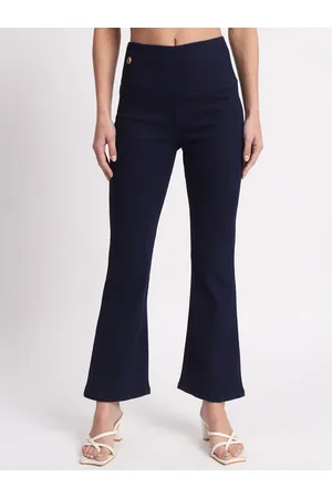 AngelFab Women Relaxed Fit Cotton Denim Jeggings