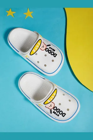 PASSION PETALS Kids Dodo Embossed Lightweight Clogs