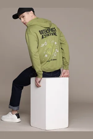 Moda Rapido Men Printed Relaxed Fit Hoodie Sweatshirt