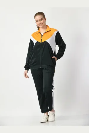 BAESD Colorblocked Mock Collar Tracksuits