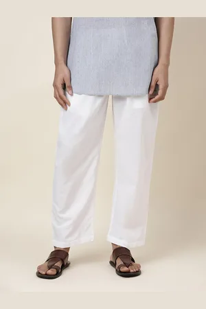 Fabindia Men Mid-Rise Cotton Pyjamas