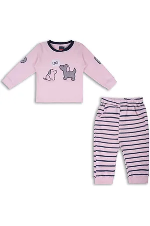 Wish Karo Boys Embroidered Long Sleeves T-shirt With Trousers