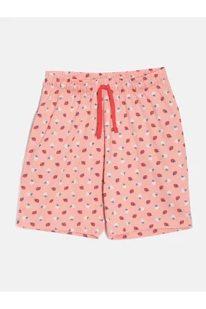 DIXCY SCOTT Girls Conversational Printed Cotton Shorts
