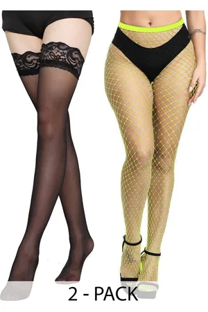 BAESD Pack Of 2 Sheer High West Pantyhose Stockings