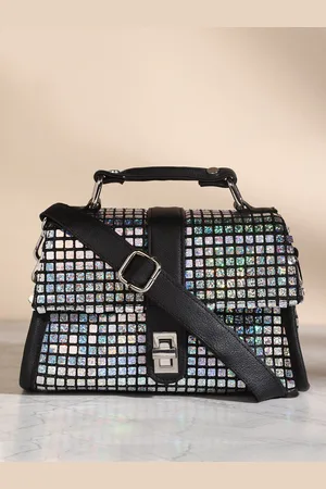 DEEBACO Embellished Satchel