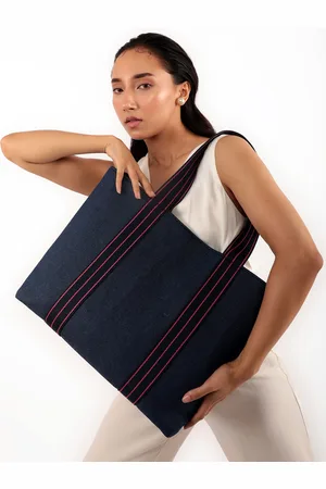 earthbags Cara Denim Tote Bag