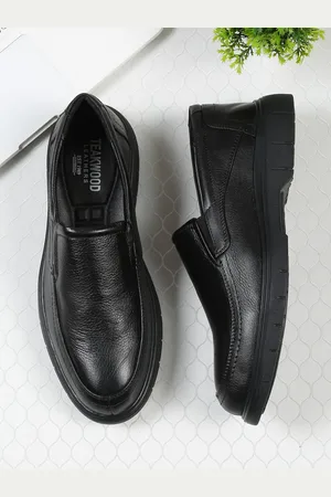Teakwood Leathers Men Leather Formal Slip-on Shoes
