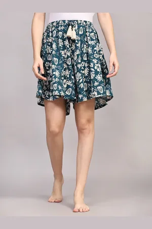BStories Women Printed Lounge Shorts