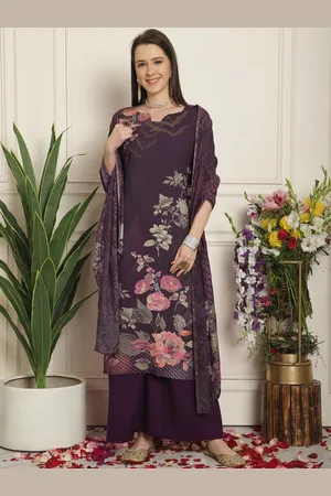 Stylee Lifestyle Floral Printed Unstitched Dress Material