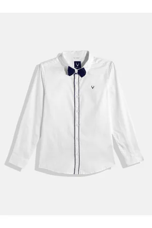 Allen Solly Boys Pure Cotton Shirt with Bow Tie