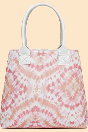 Sangria Tie & Dye Dyed Shopper Tote Bag