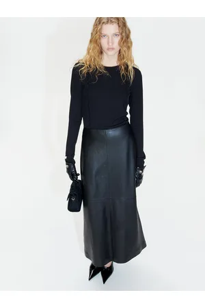 H&M Overlock-Detail Jersey Top