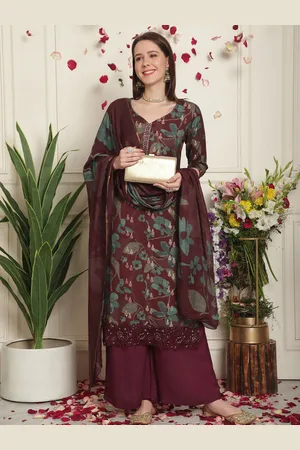 Stylee Lifestyle Floral Printed Unstitched Dress Material