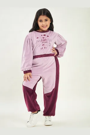 Stylo Bug Girls Printed T-shirt With Pyjamas