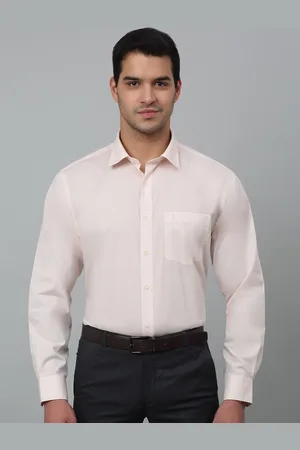 CANTABIL Comfort Regular Fit Spread Collar Long Sleeves Formal Shirt