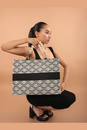 earthbags Audrey Lace Tote Bag