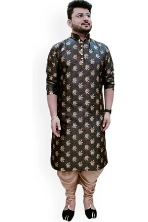 Sydney Heights Woven Design Regular Kurta With Dhoti Pants