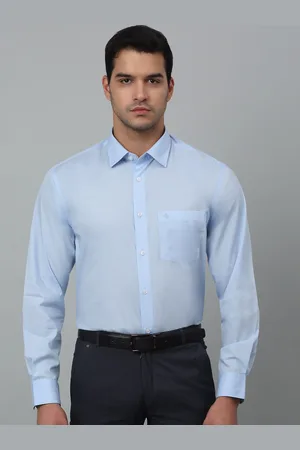 CANTABIL Comfort Regular Fit Spread Collar Long Sleeves Formal Shirt