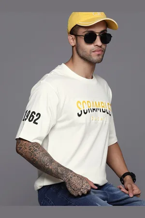 DUCATI Typography Printed Pure Cotton Boxt T-shirt
