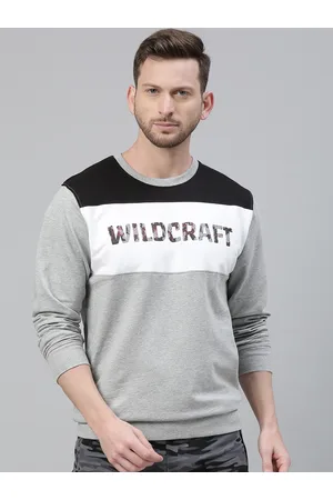 Wildcraft hot sale sweatshirt grey