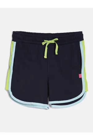 DIXCY SCOTT Girls Striped Cotton Shorts