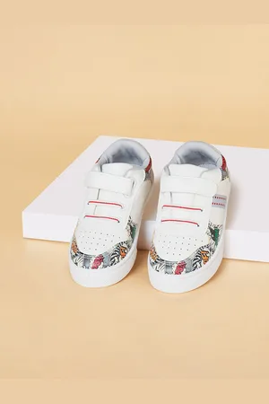 Pantaloons Boys Printed Comfort Insole Slip-On Sneakers