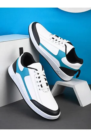 John Karsun Men Colourblocked Antibacterial Comfort Insole Sneakers
