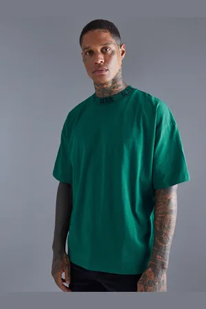 Boohoo Drop-Shoulder Sleeves Pure Cotton Oversized T-shirt