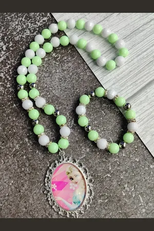 EL REGALO Girls Beaded Jewellery Set