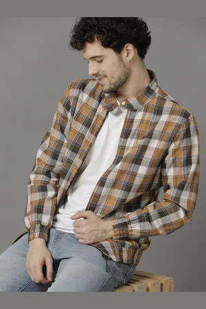 Linen Club Checked Cotton & Linen Lightweight Antimicrobial Bomber Jacket