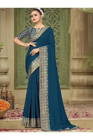 Kalini Embroidered Zari Kanjeevaram Saree
