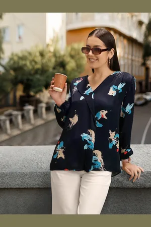 Marks & Spencer Floral Printed Shirt Style Top