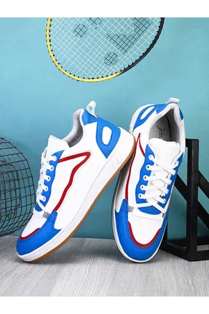 John Karsun Men Colourblocked Antibacterial Comfort Insole Sneakers